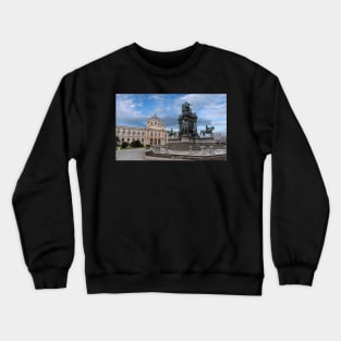 Museum of Natural History and Art History in Vienna, Austria Crewneck Sweatshirt